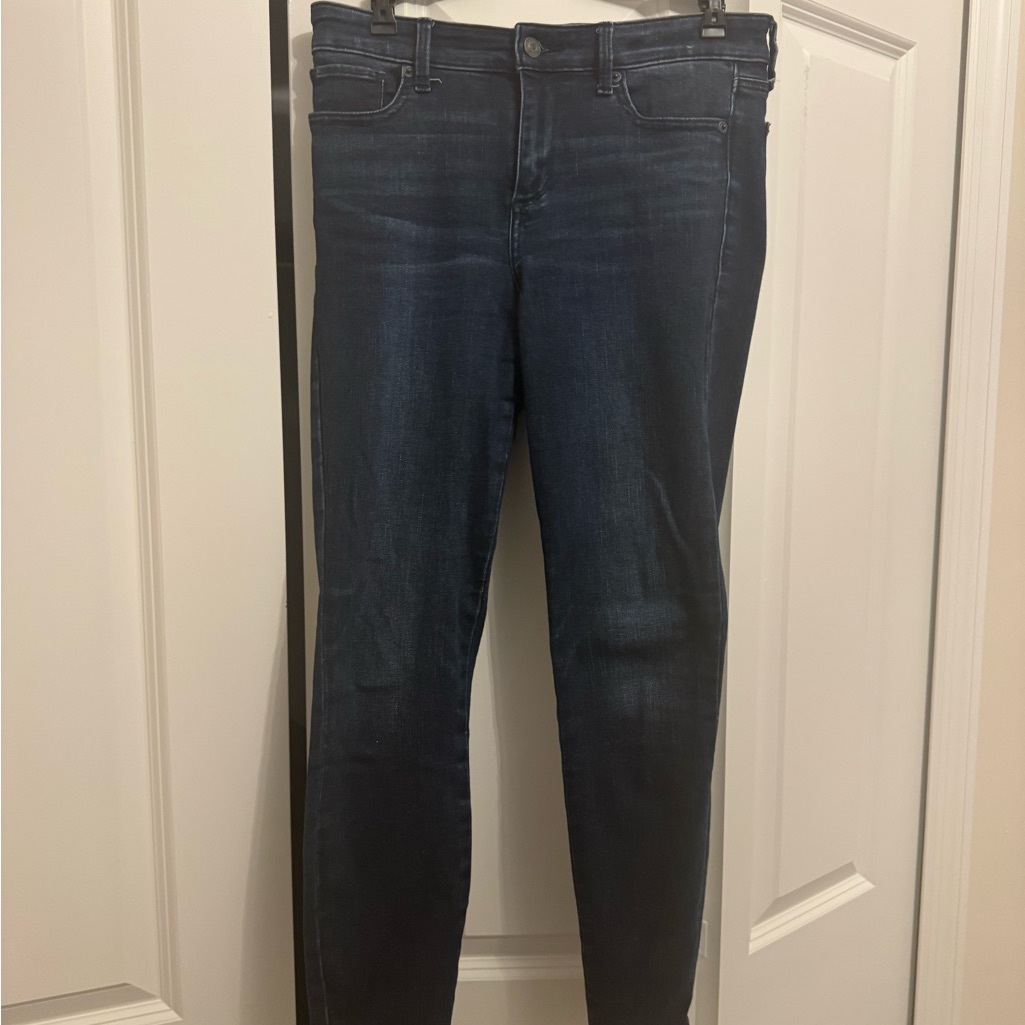Lucky Brand Dark Indigo Skinny Jeans
